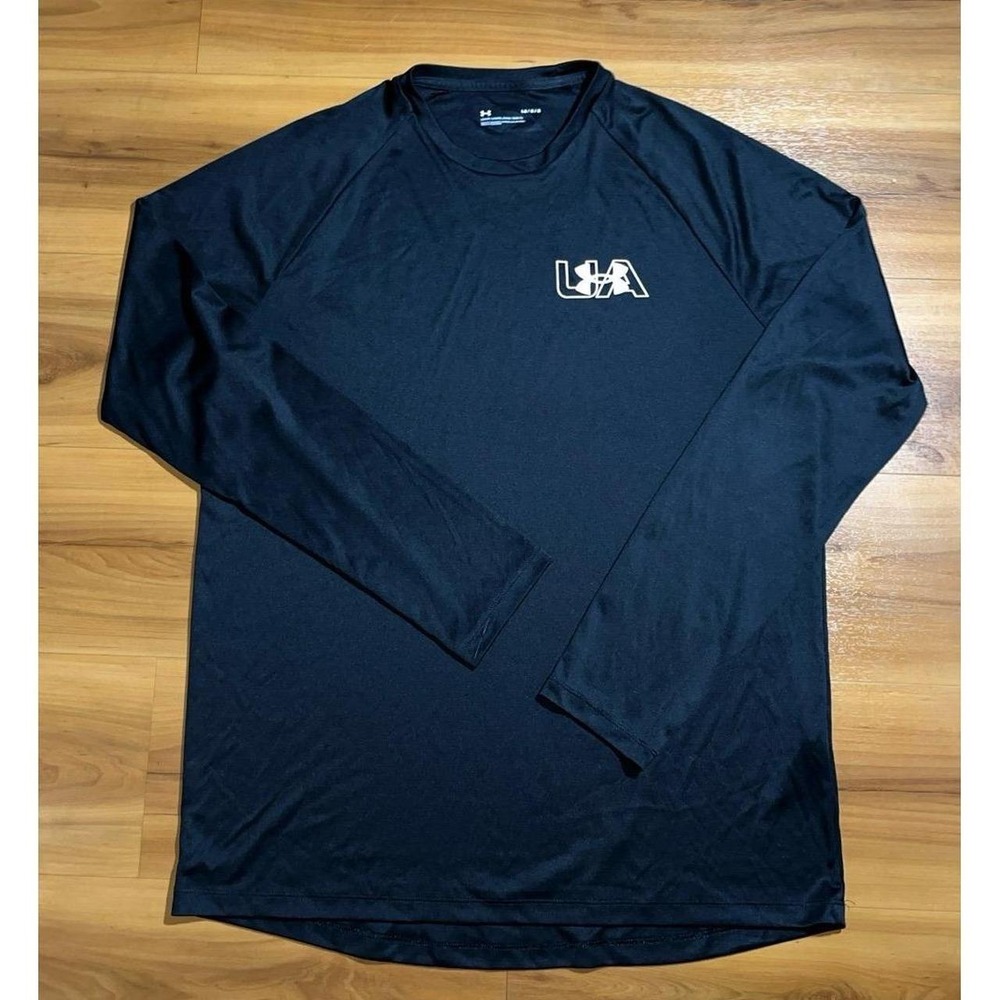 Mens Under Armour Loose Fit Athletic Performance Workout Gym Top Shirt
